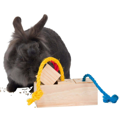 Trixie Nagerspielzeug Snack Cube aus Holz