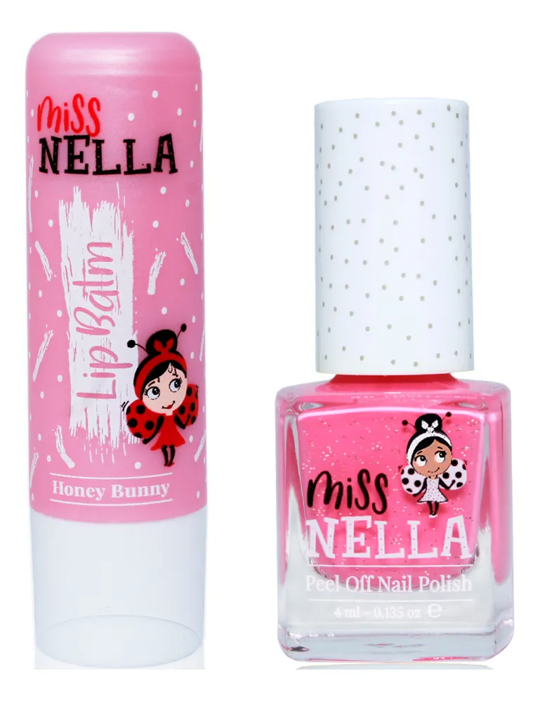 Miss Nella Nail og Lip Duo nr. 4 - 1 stk.