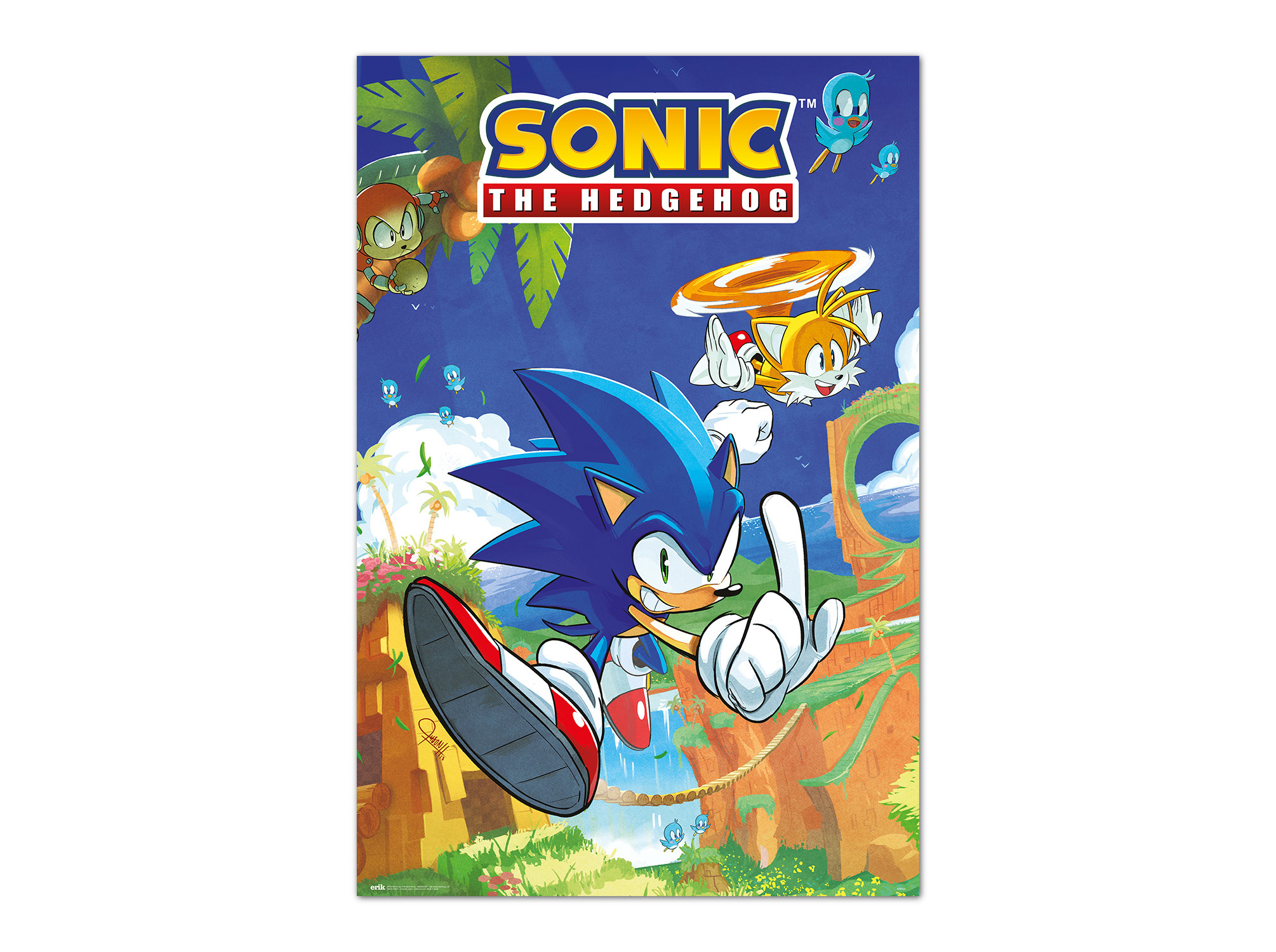 POSTER THE HEDGEHOG SONIC