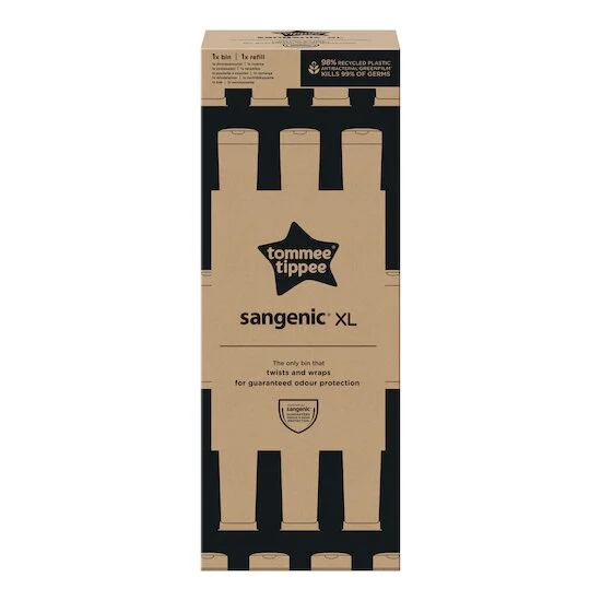 Twist and Click Poubelle à Couches de Taille XL et recharge   Blanc        de               Tommee Tippee