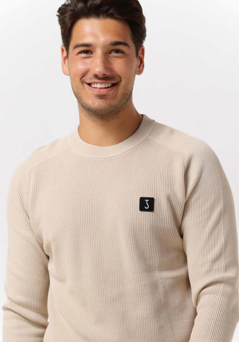 BUTCHER OF BLUE beige butcher of blue trui larsen crew knit