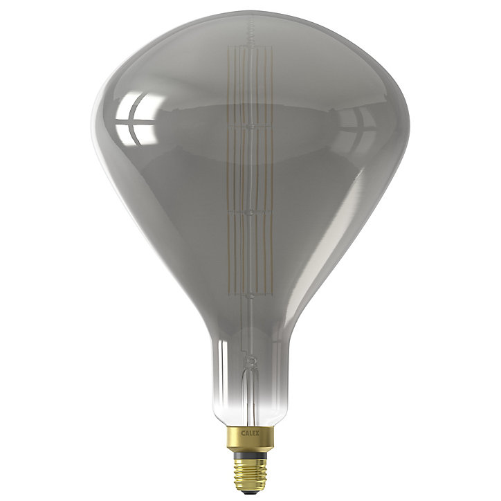 Ampoule LED XXL Sydney dimmable E27 Amphore ⌀ 25cm 250lm 7,5W blanc chaud Calex gris
