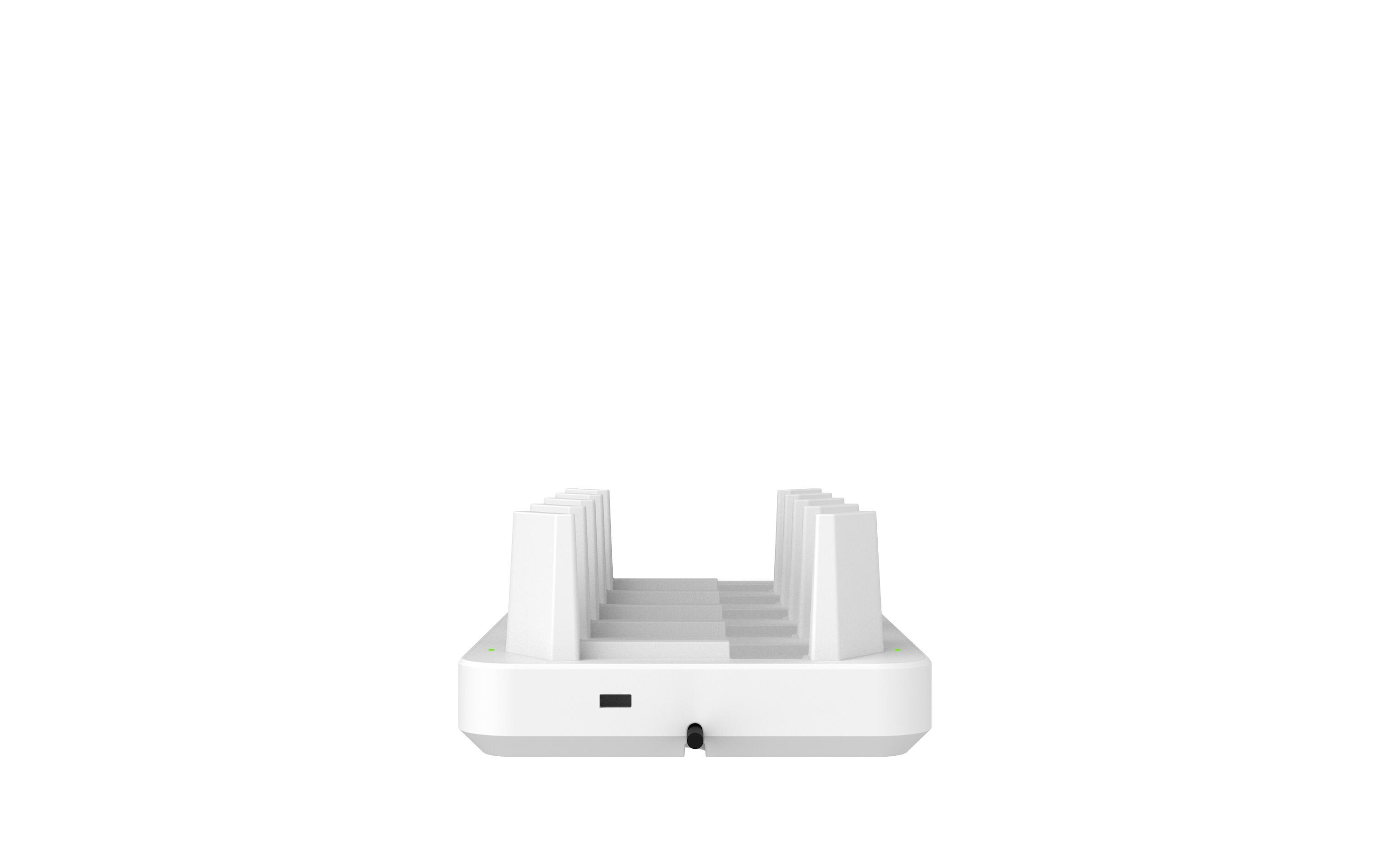 Ladestation Workflow 5 Slot Case Charger Weiss<br>USB-Ladestation zum Laden von bis zu fünf Geräten