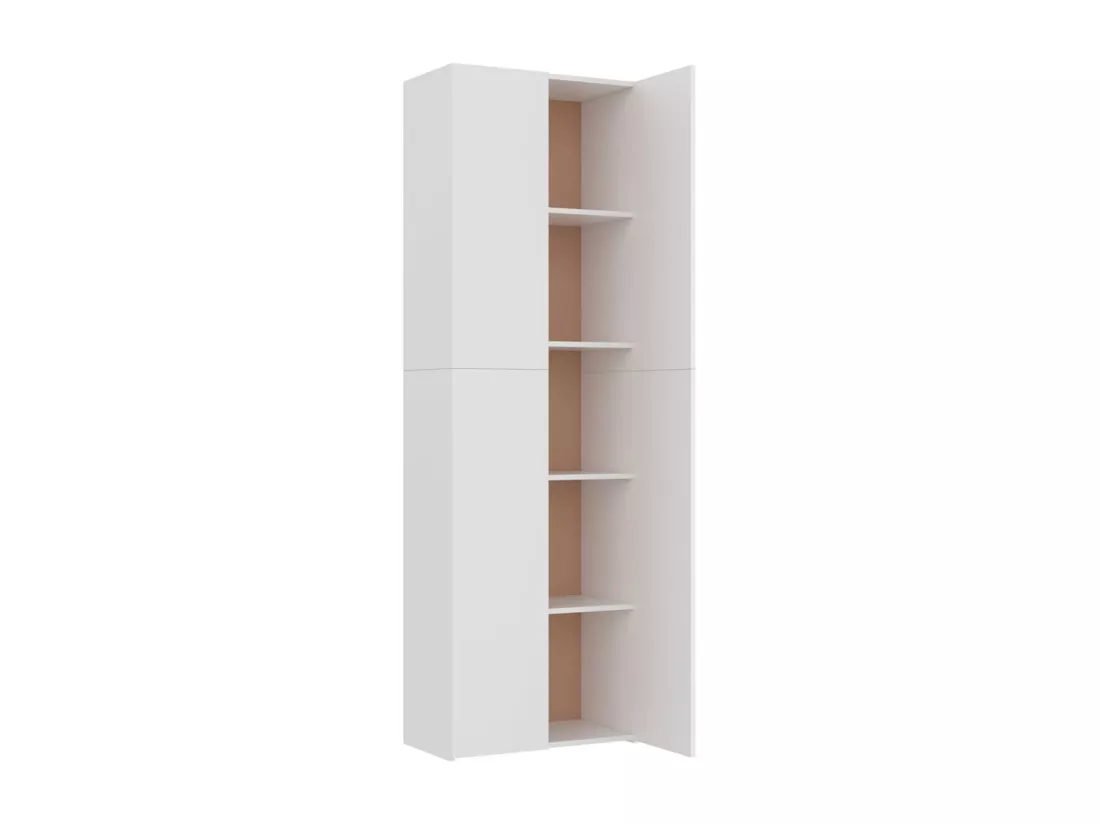 Armoire de bureau Blanc 60 x 32 x 190 cm Bois d'ingénierie