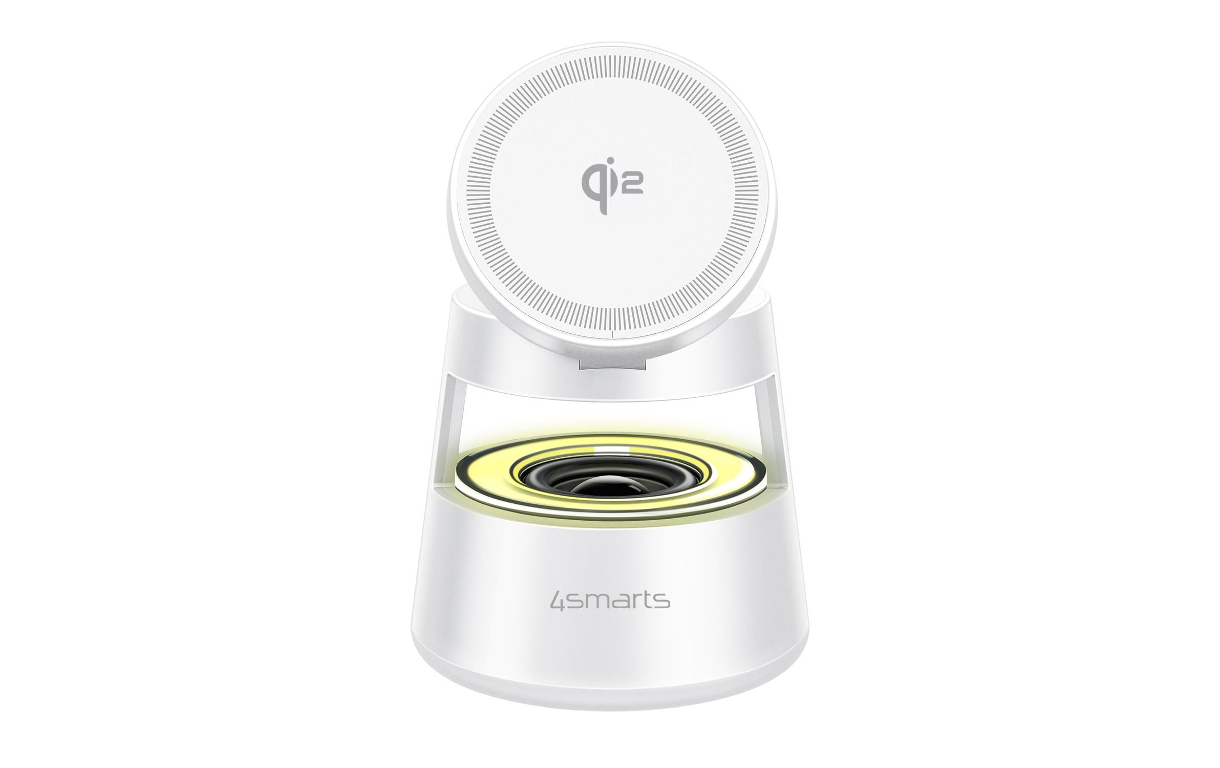 Wireless Charger Aura SoundQi2-Ladestation mit magnetischer Befestigung