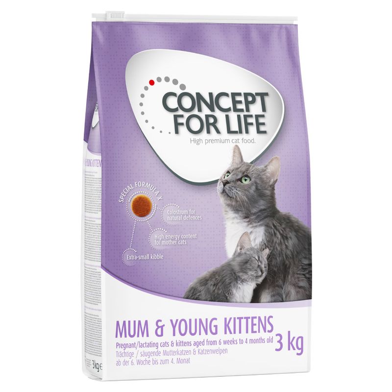 Concept for Life Mum & Young Kittens pour chatte et chaton