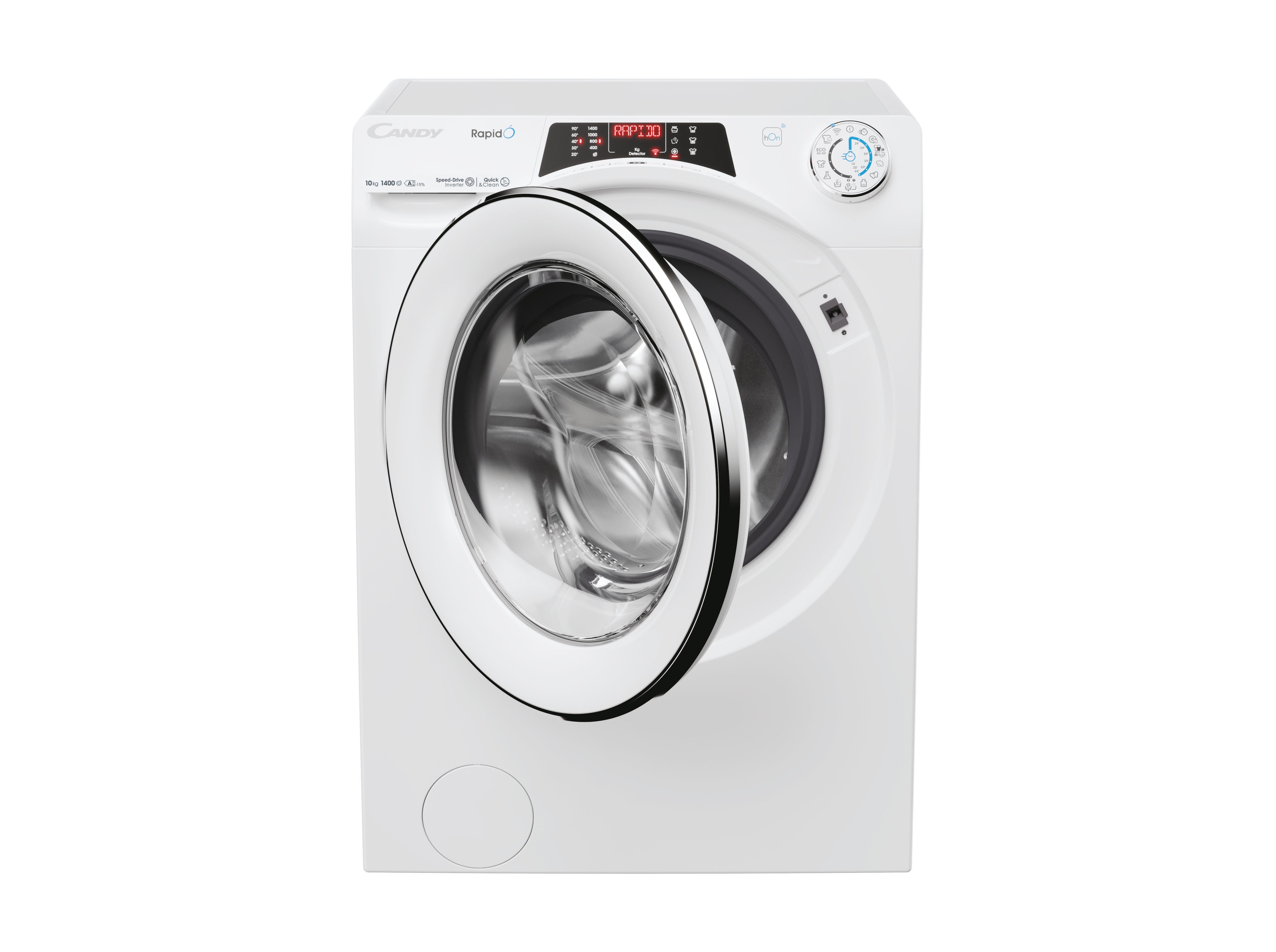 MÁQUINA LAVAR ROUPA CANDY RO 4106DWMC7/1-S - BRANCO A 10KG
