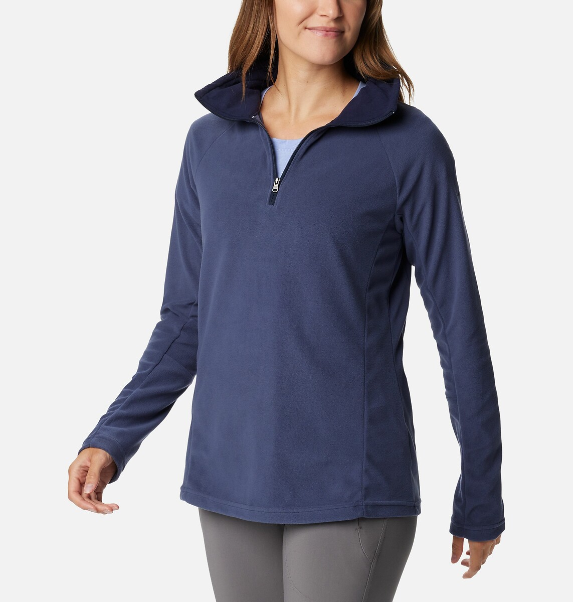 COLUMBIA<br>Suéter de lã com meio zíper Glacial™ IV