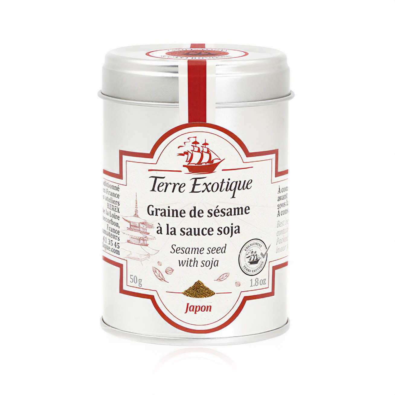 Graine de sésame à la sauce soja