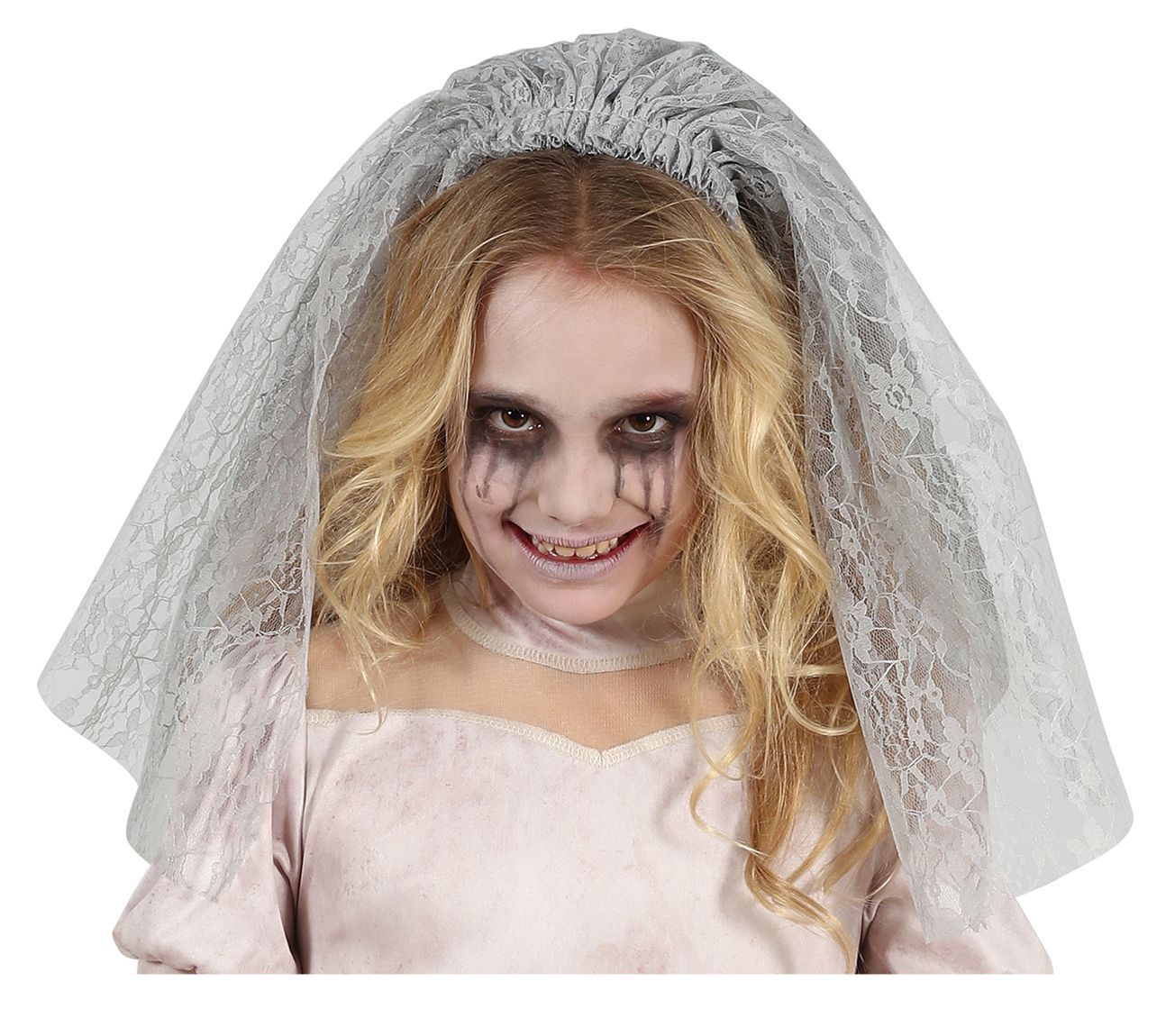 Geest Halloween Kostuum Meisje Wit