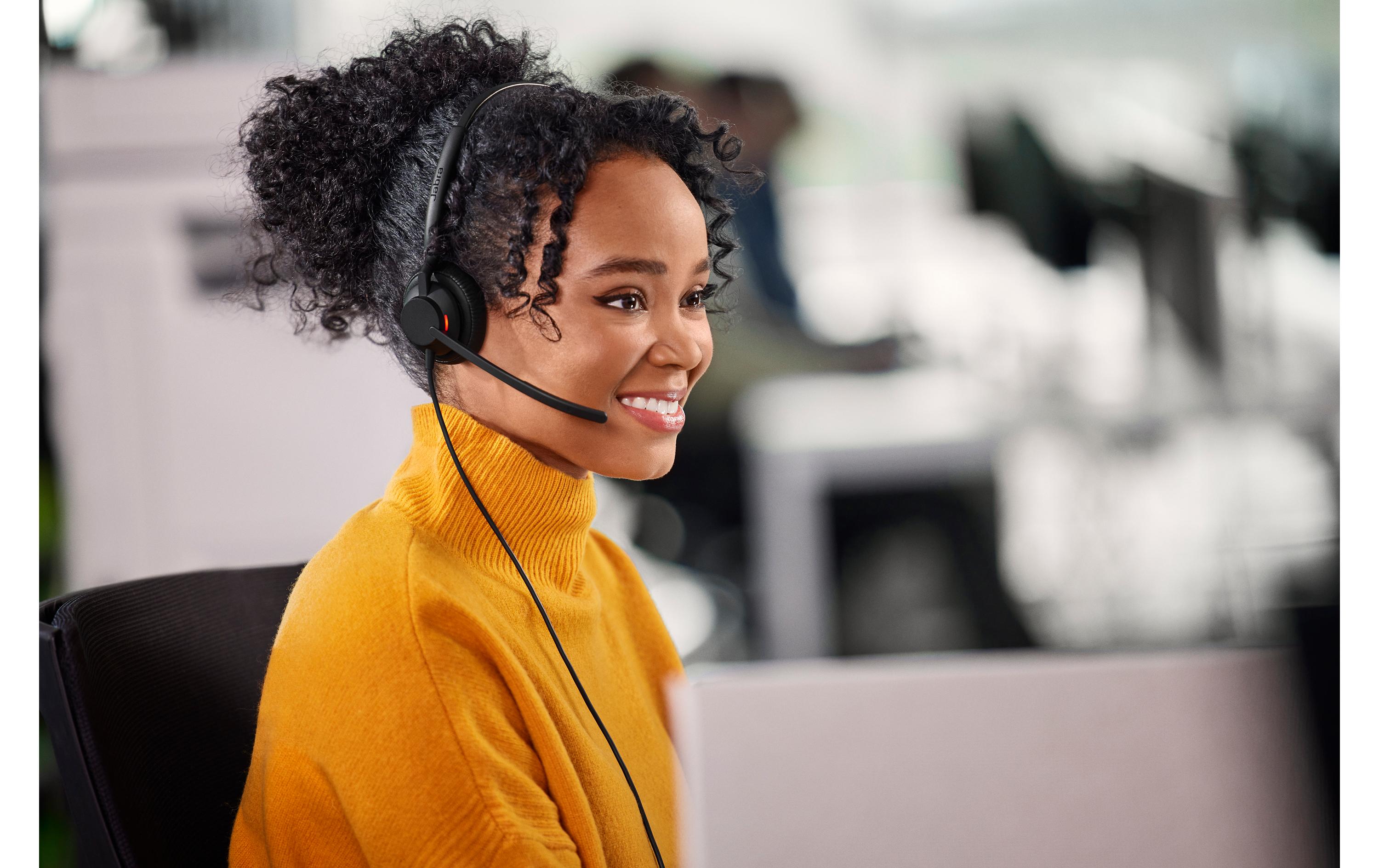 Headset Engage 50 II MS Duo USB-C, mit Inline LinkDas weltbeste Headset für präzise Kundengespräche