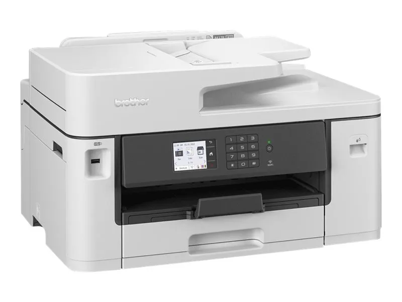 Brother MFC-J5340DW - Multifunktionsprinter - farve - blækprinter - A3 (medie) - op til 25 spm (kopiering) - op til 28 spm (udskriver) - 250 ark - 14.4 Kbps - USB 2.0, LAN, Wi-Fi(n), USB vært