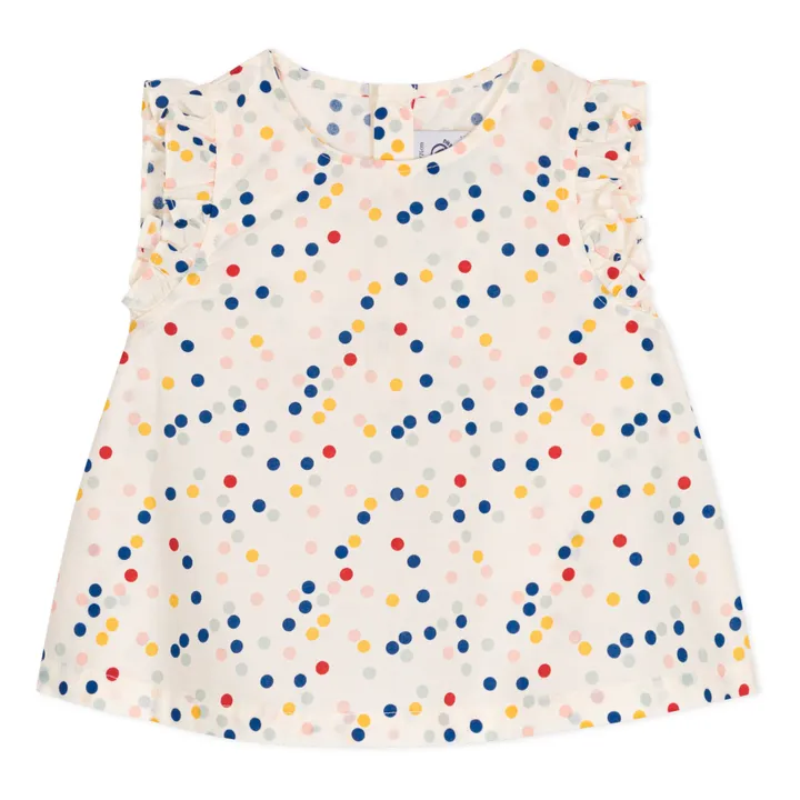 Petit Bateau Top Marinette Popeline | Blanc