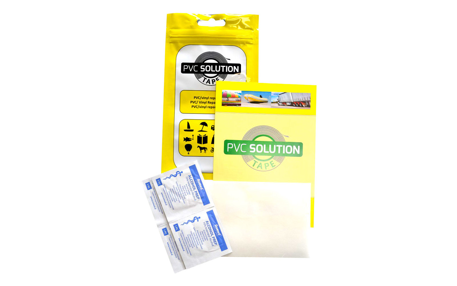Yachticon Solution Tape Klebe-Set PVC 28 x 7,6 cm