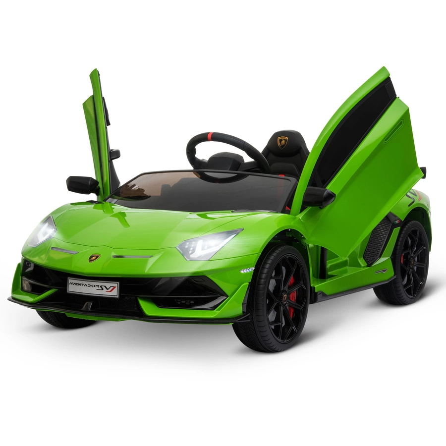 HOMCOM Kinderauto Lamborghini elektrisch grün