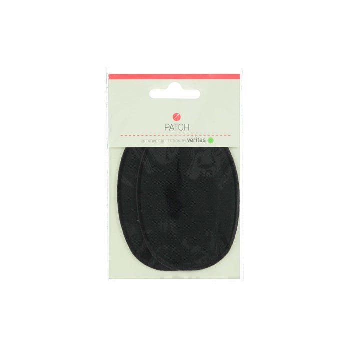 Atelier Veritas-Kids 2 stuks ovalen knie- of ellebooglapjes 7 x 10 cm