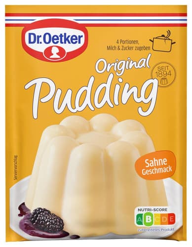 Dr. Oetker Original Sahne Pudding Pulver 3er