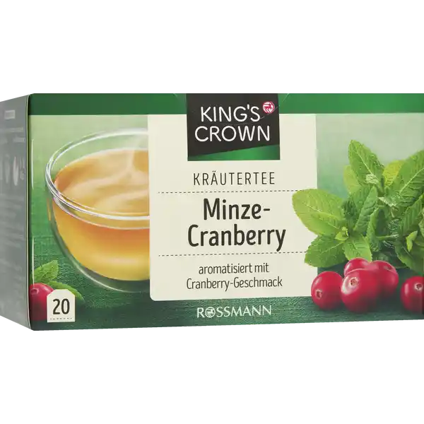 Kräutertee Minze-Cranberry