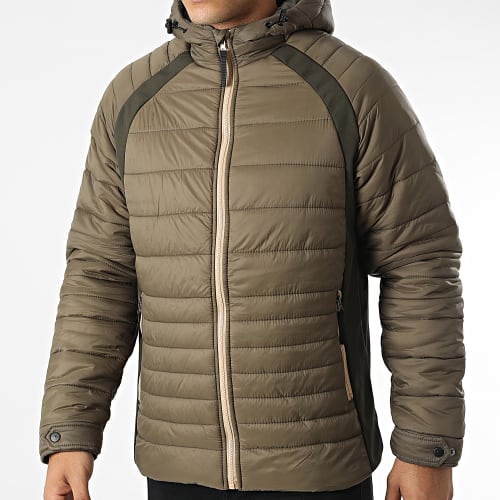Doudoune Capuche AGL023 Vert Kaki
