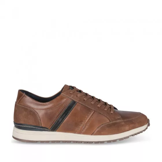 Baskets COGNAC MEGIS CASUAL