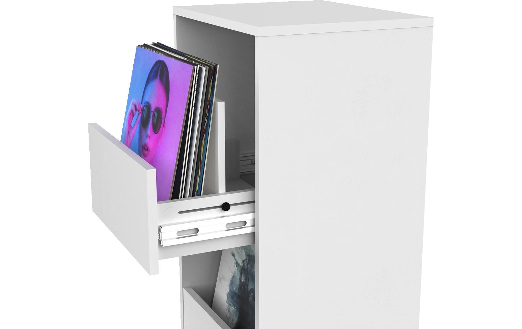 Vinyl Vault<br>Modulares System zur Aufbewahrung von Schallplatten mit Schubladen