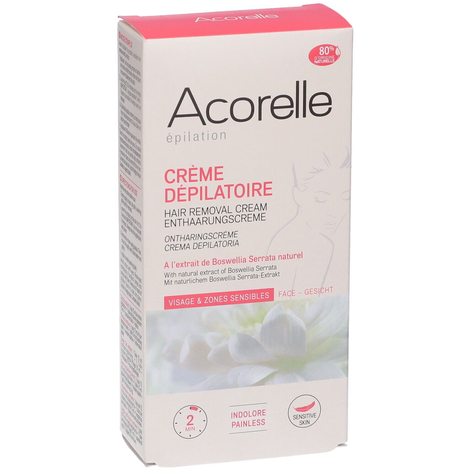 Acorelle Enthaarungscreme Gesicht 75ml