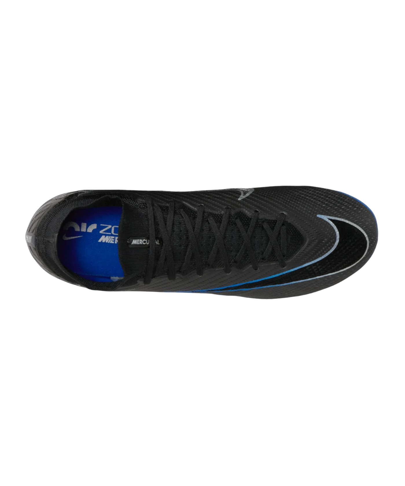 Nike Air Zoom Mercurial Superfly IX Elite SG-Pro AC Shadow Schwarz Silber Blau F040