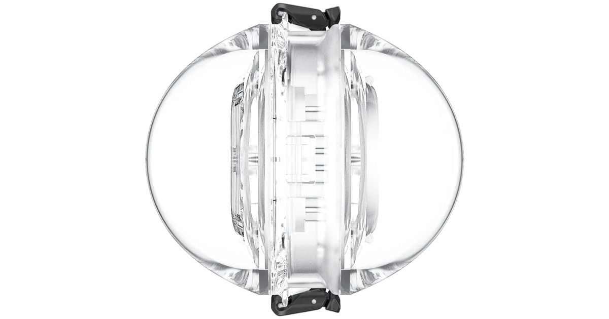 Insta360X5 Invisible Dive Case onderwaterbehuizing  (Transparant)