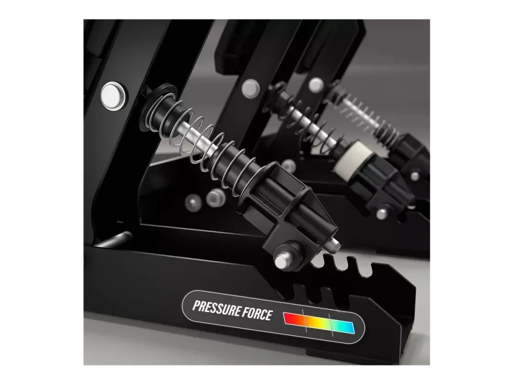 ThrustMaster RACELINE PEDALS III - Pedaler - kablet - for Sony PlayStation 5, Sony PlayStation 4, Microsoft Xbox One, Microsoft Xbox Series S, Microsoft Xbox Series X, PC