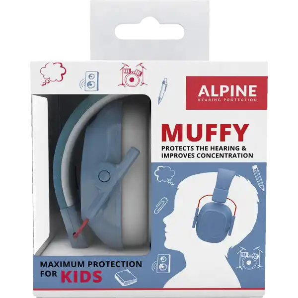 Muffy Kids Ohrenschutz Blau