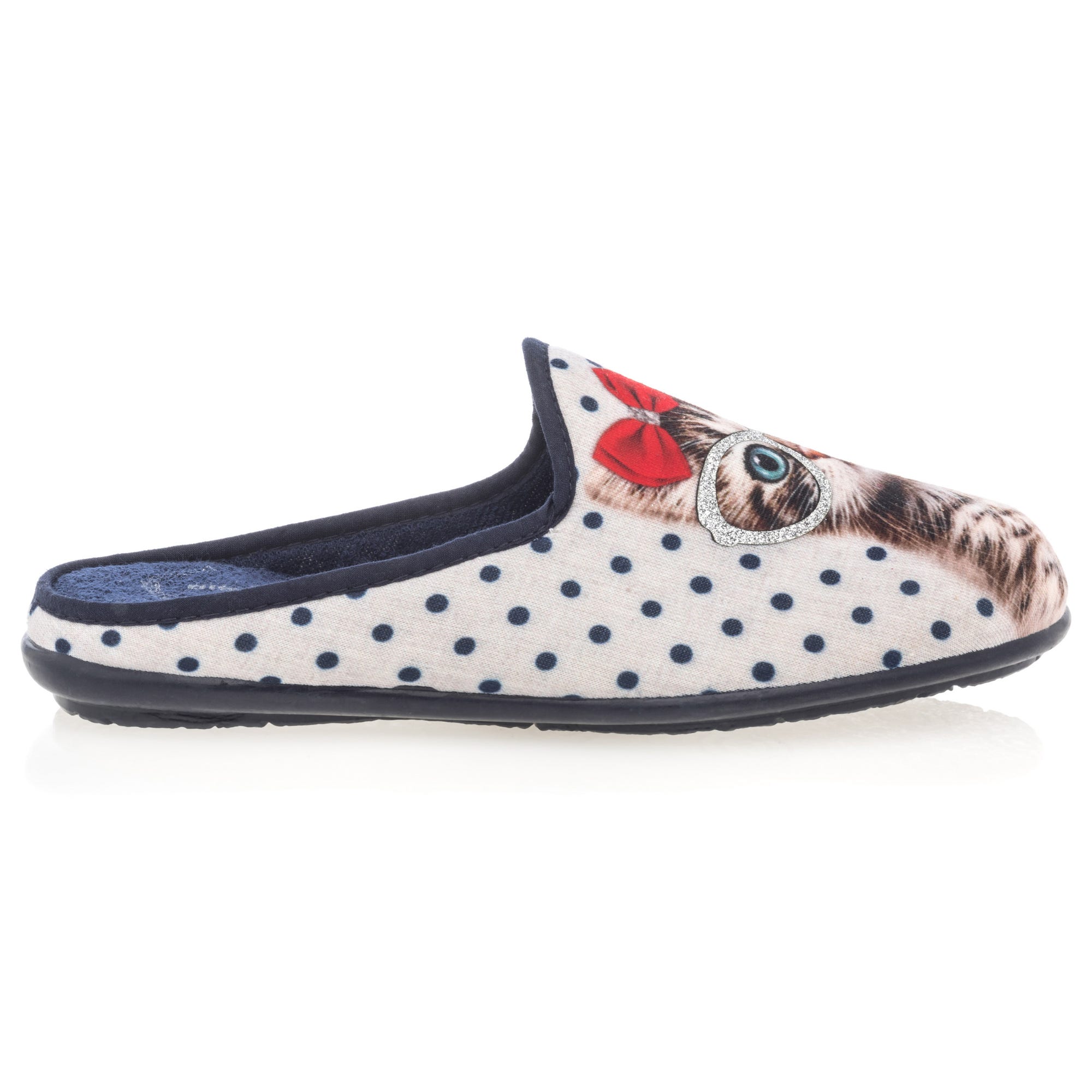 Pantoufles mules Femme gris