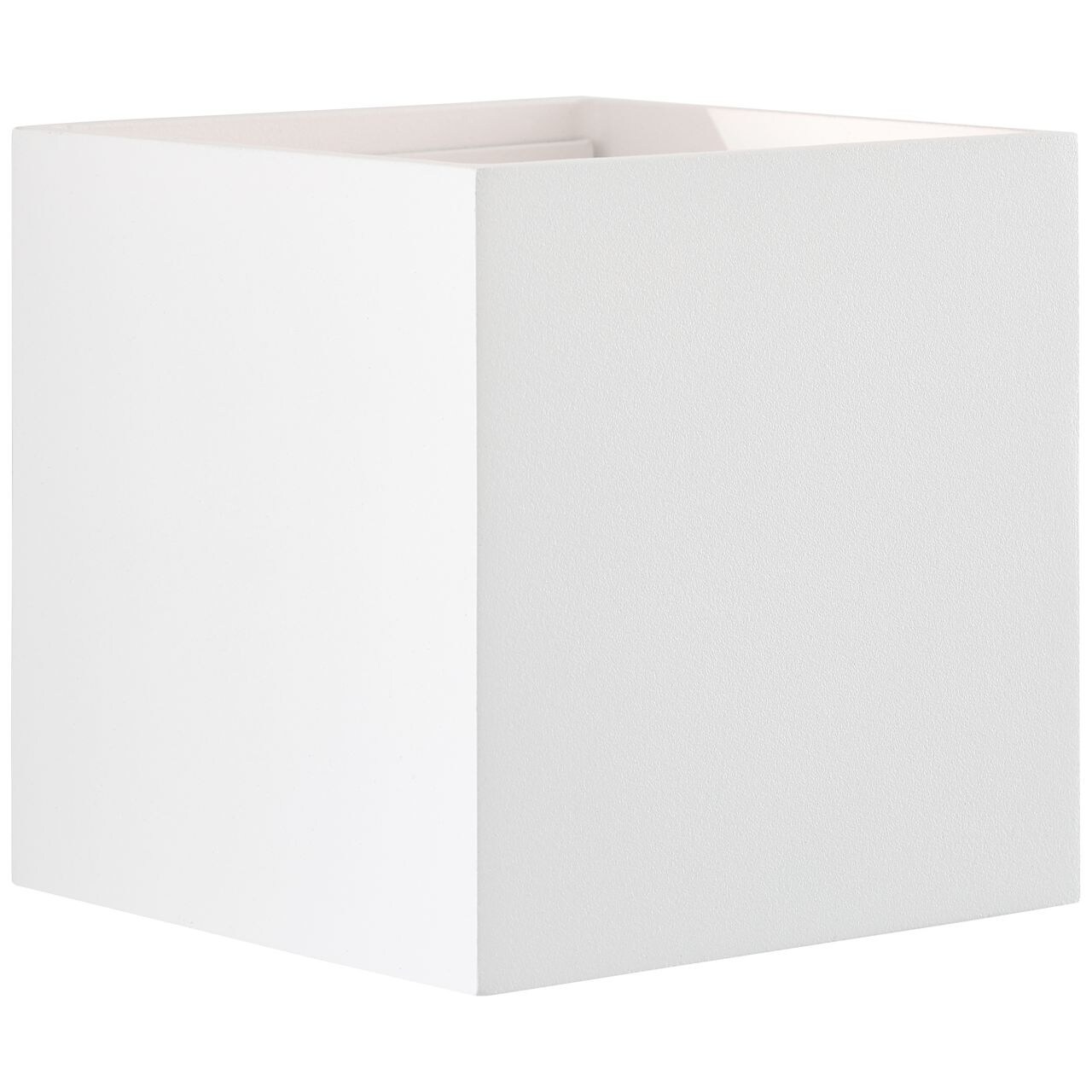 BRILLIANT Isak LED Außenwandleuchte weiß | 1x LED integriert, 7W LED integriert, (Lichtstrom: 500lm, Lichtfarbe: 3000K)