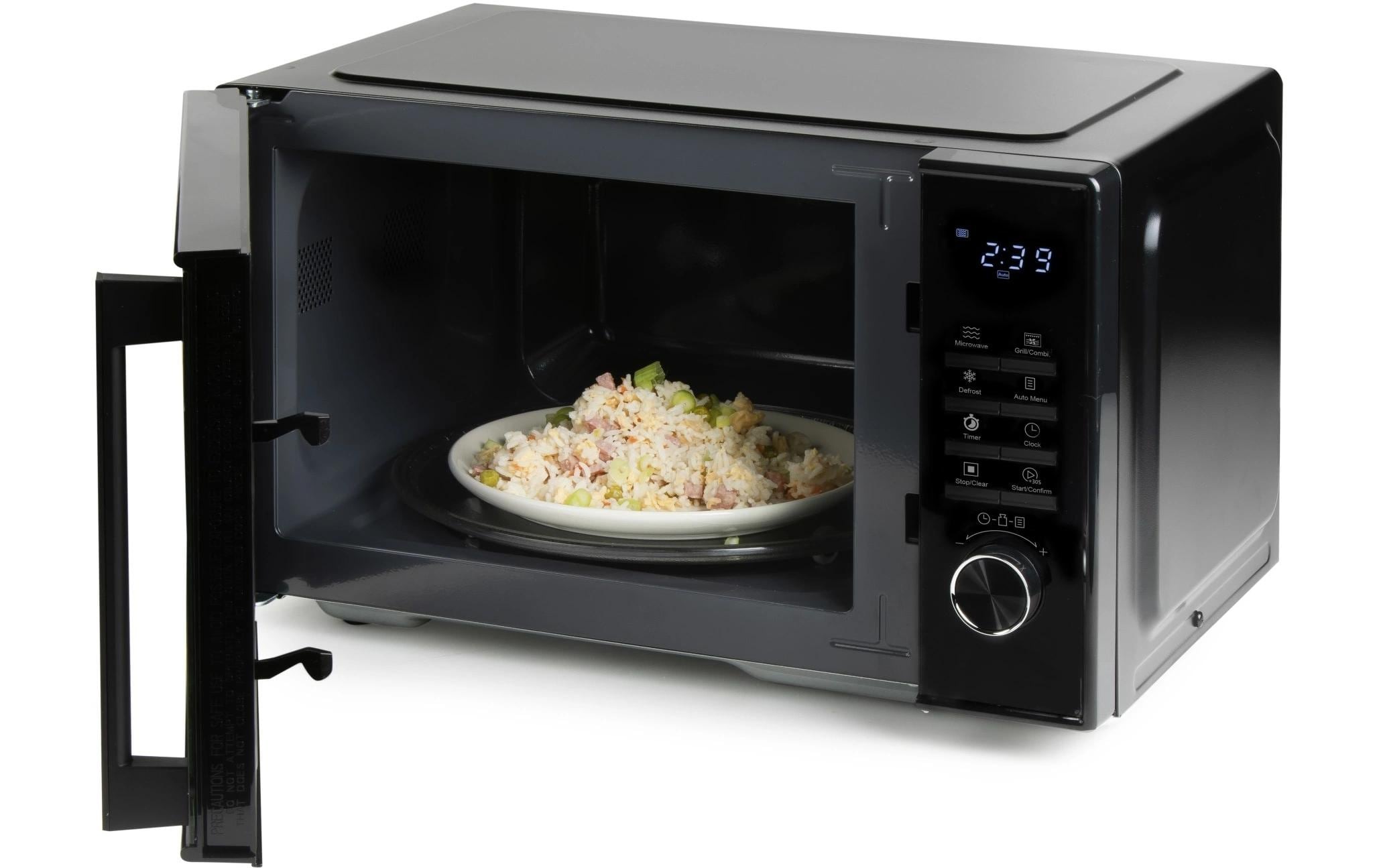 Domo Mikrowelle »mit Grill DO22501G Schwarz« 1000 W