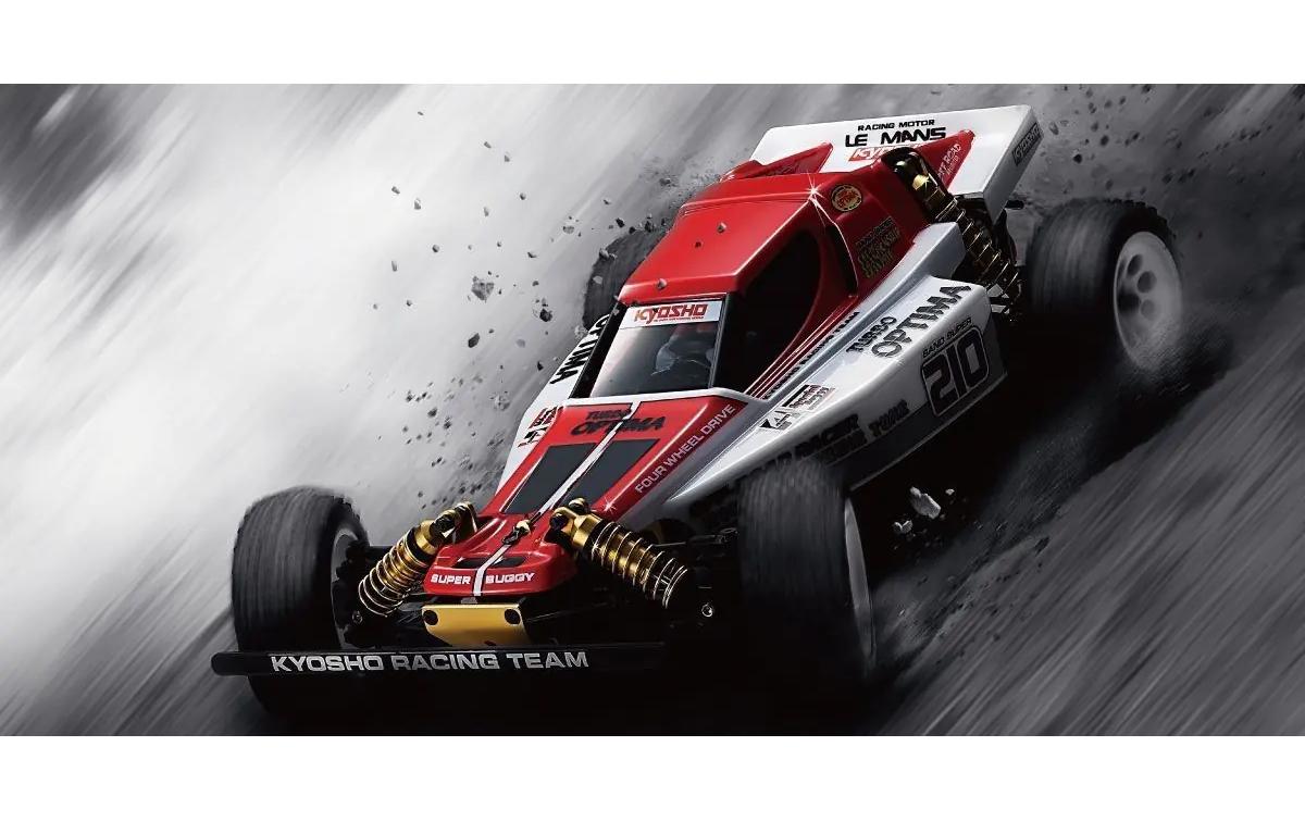 Buggy Turbo Optima 4WD Legendary Series Bausatz, 1:10<br>Legendary Vintage Serie Buggy Bausatz