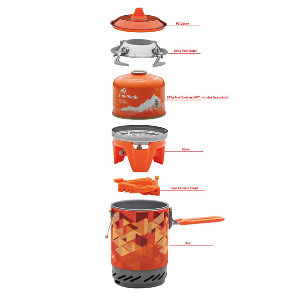 Réchaud à gaz randonnée FIRE MAPLE STAR X2