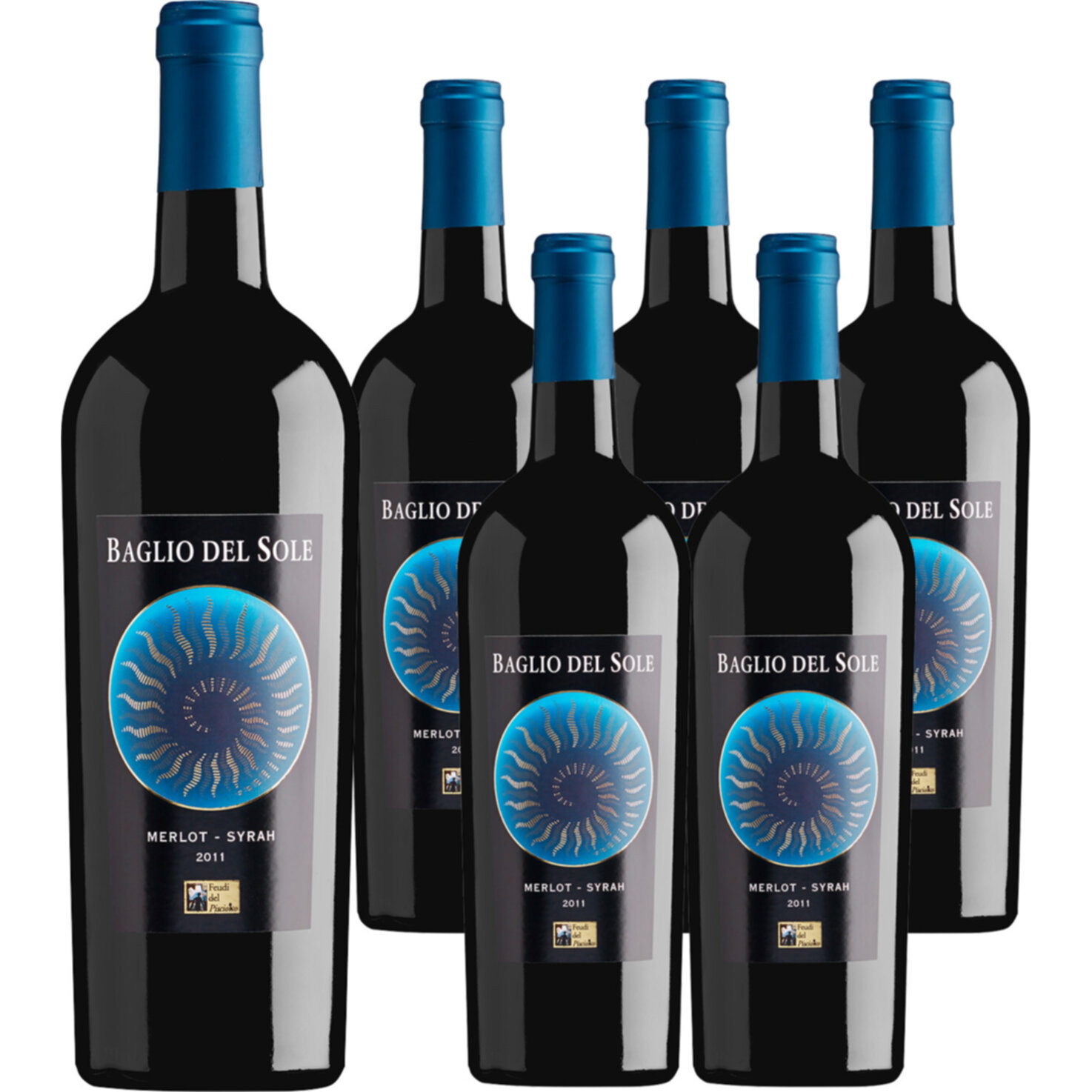 Sicilia IGT Merlot Syrah Baglio del Sole Feudi del Pisciotto 6x 75cl -6x 75cl