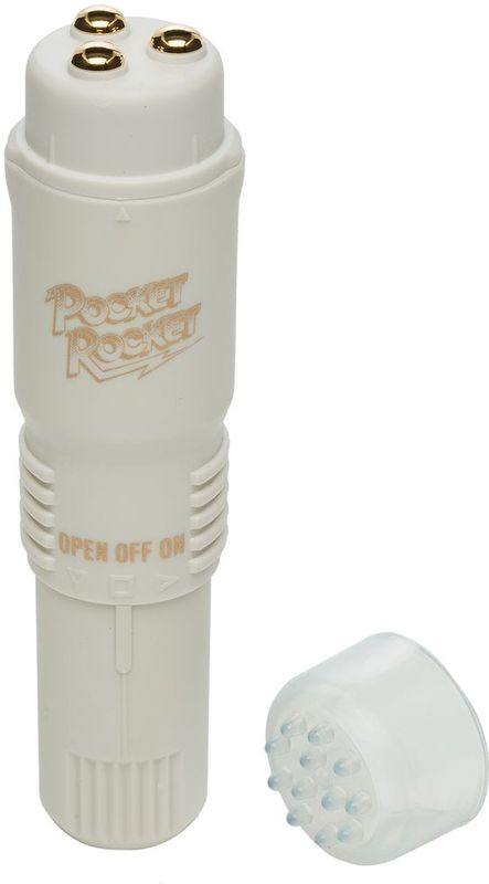 Doc Johnson - Pocket Rocket- Vibrator - Ivory - Ø 20 mm