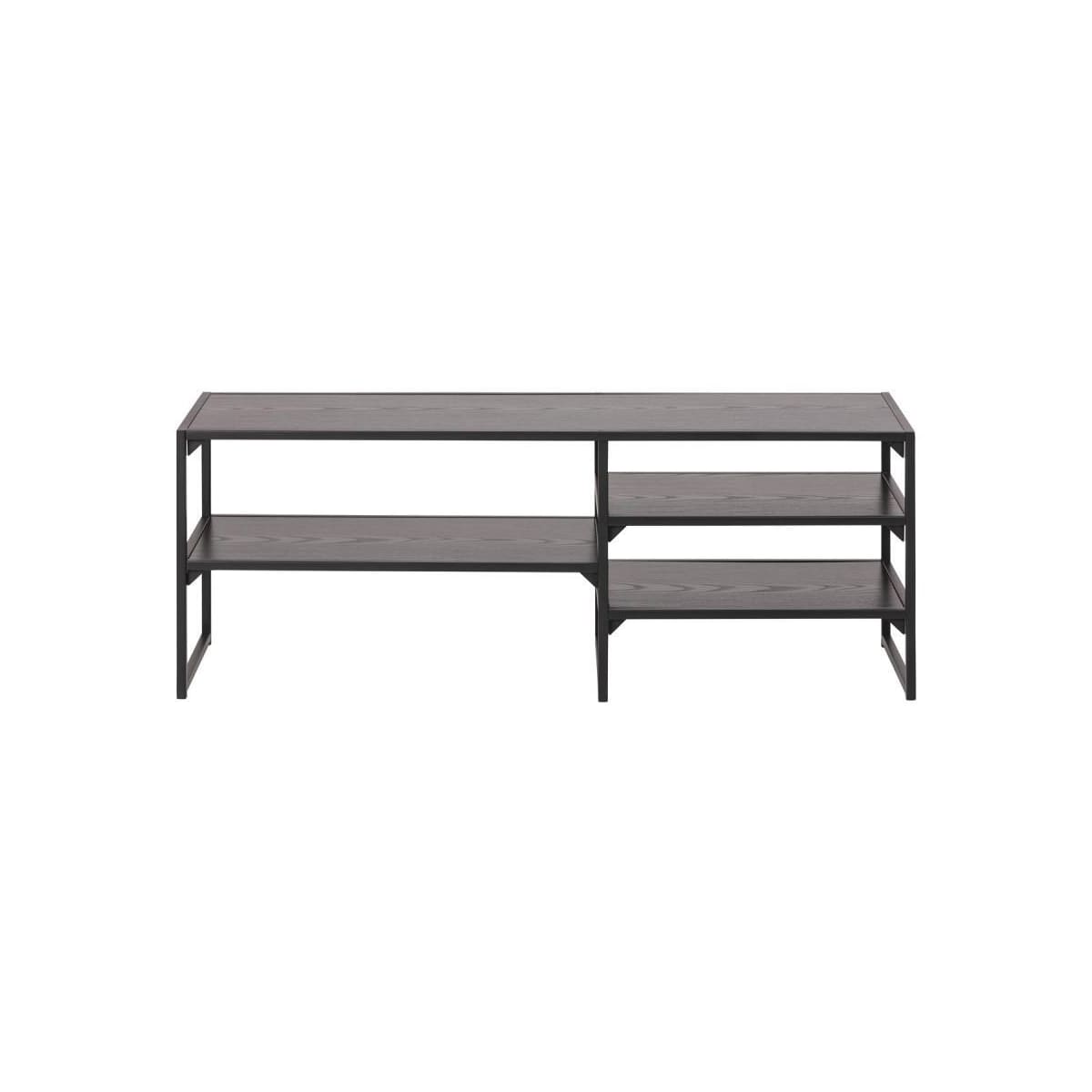 TV-bord SEAFORD 120x33xH46cm, sort