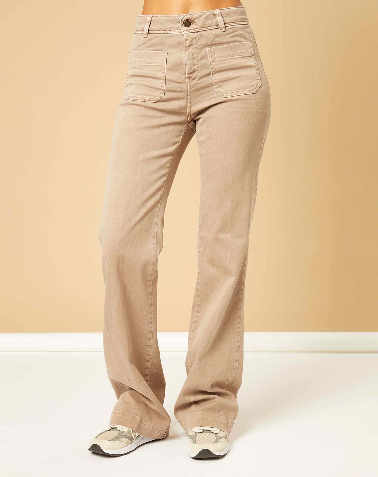 Acquaverde Jean bootcut Charlotte cord