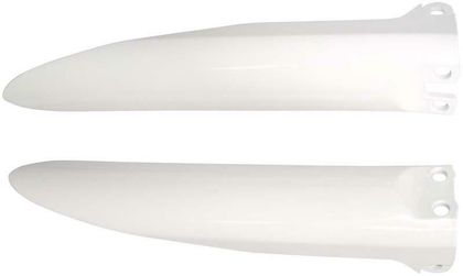 Protections de fourche Racetech - blanc