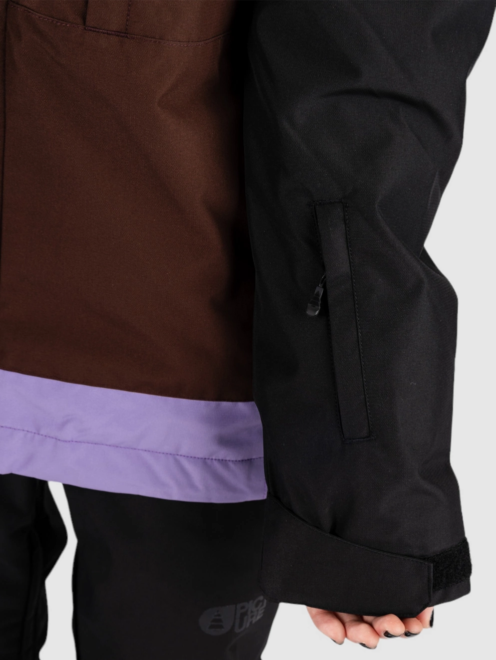 Picture Seakrest Jacket black chicory paisley