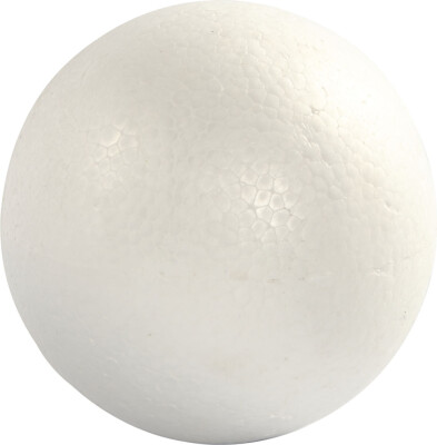 Kugle - Ø 14,8 CM - Hvid - 1 Stk