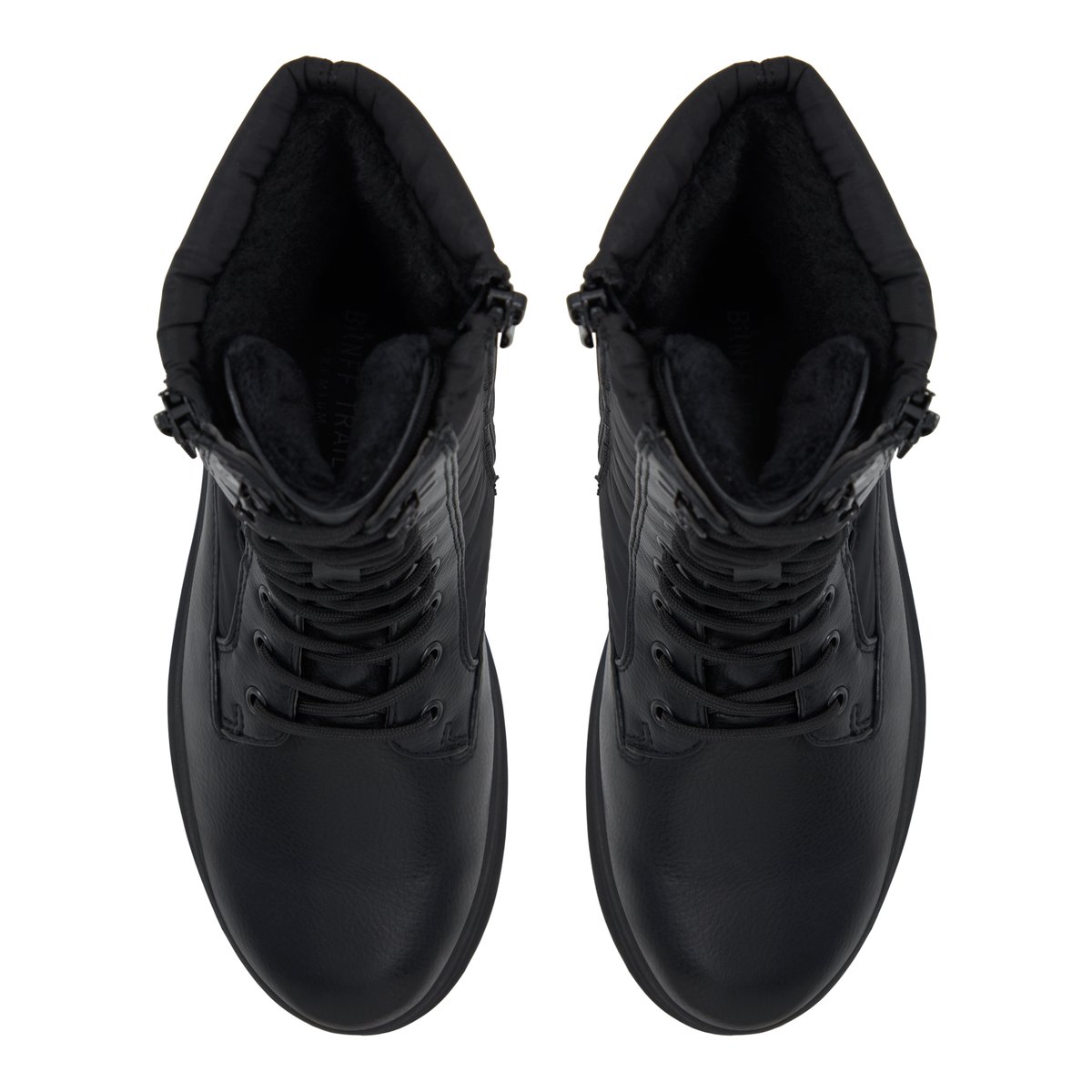 BANFF TRAIL PREMIUM-Railway-Bottillon - Talon plat - Noir