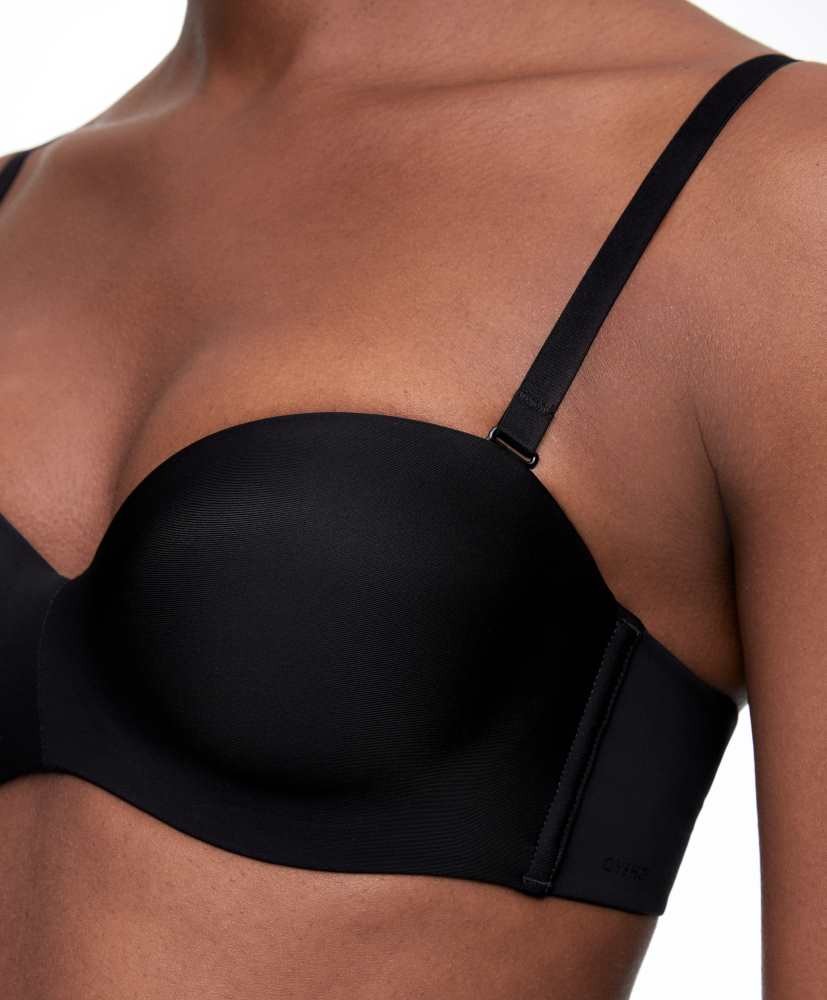 Sutiã push-up com alças removíveis, poliamida