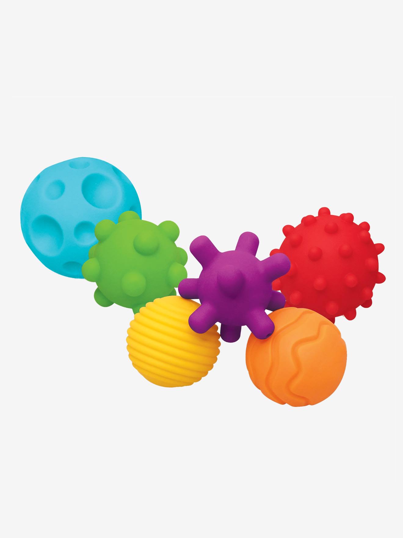 Bolas sensoriais multicoloridas INFANTINO