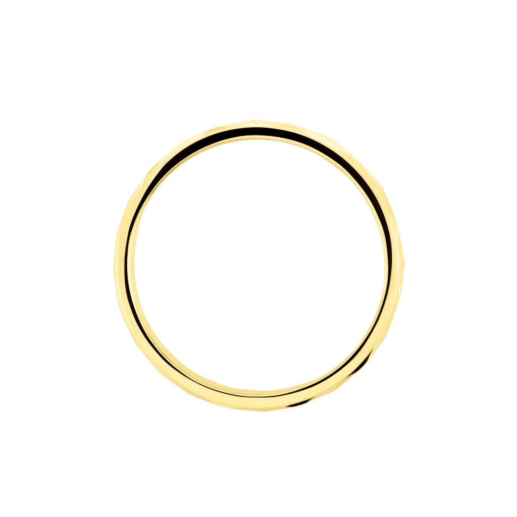 Alliance Laura Ruban Plat Or Jaune