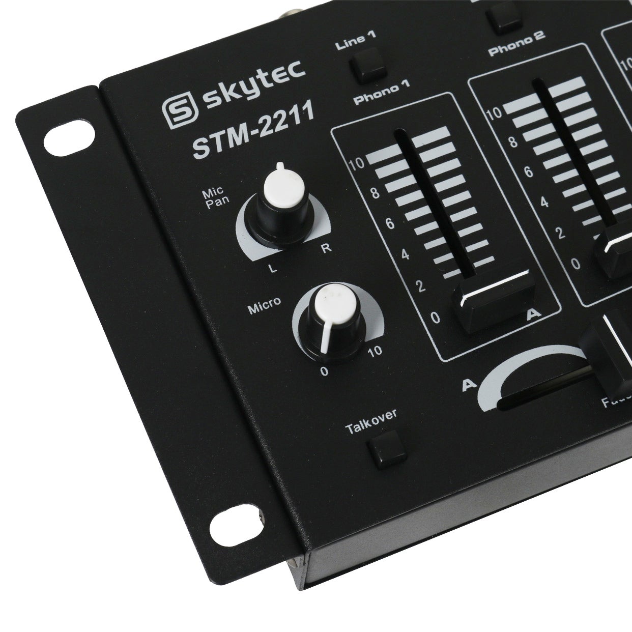 Skytec STM-2211 3-kanaals mengpaneel zwart