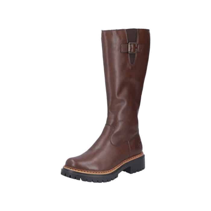 Rieker Lang Støvle Dame 72694-25