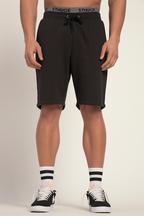 STHUGE Sweat-Bermuda, Basic Fit, Elastikbund, bis 8 XL