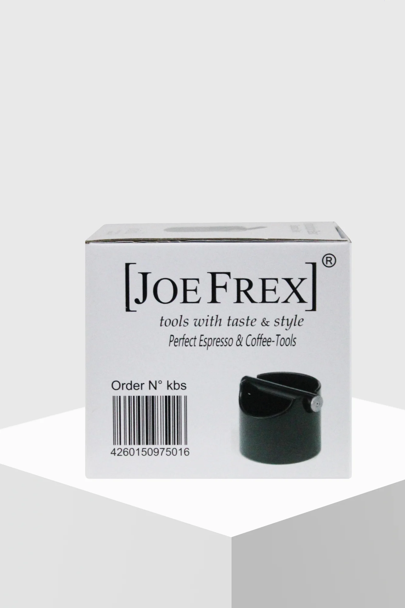 JoeFrex Abschlagbehälter Basic schwarz